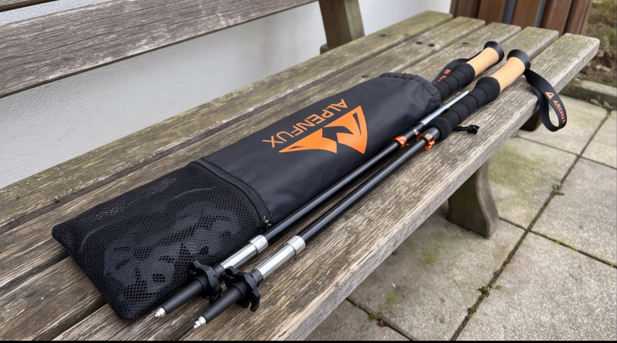 ALPENFUX® Premium Wanderstöcke im Test: Leichte, faltbare Trekkingstöcke für jedes Abenteuer