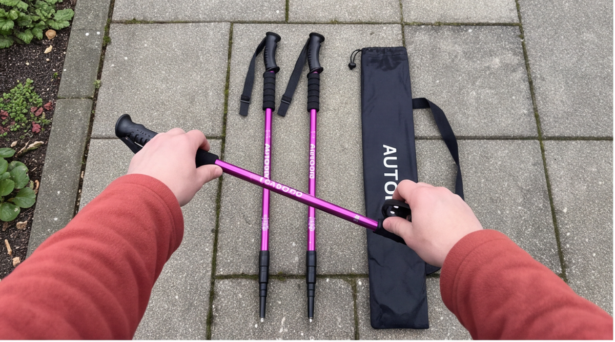 AUTOPkio Walking Stöcke im Test: Verstellbare Aluminium Trekkingstöcke für alle