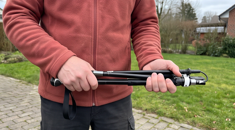 Das Gerät Detailansicht beim Testen