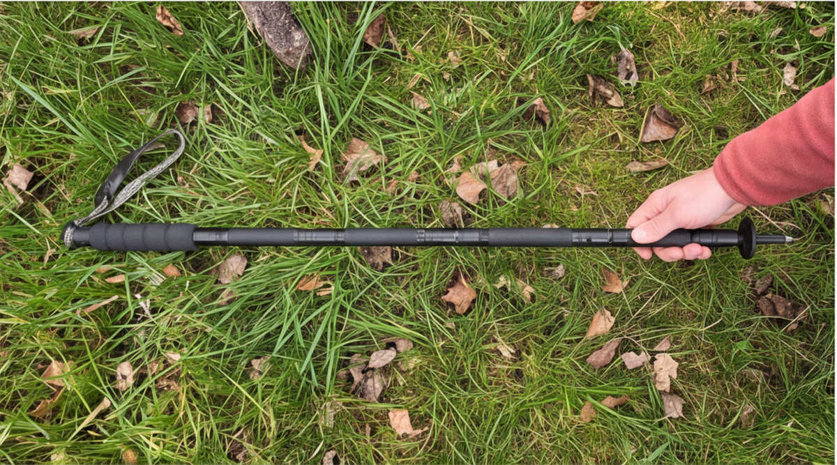 golden bird wanderstoecke survival 12 in 1 in der Anwendung