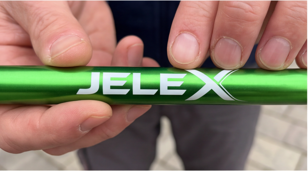 jelex nature teleskop walking stoecke in der Anwendung