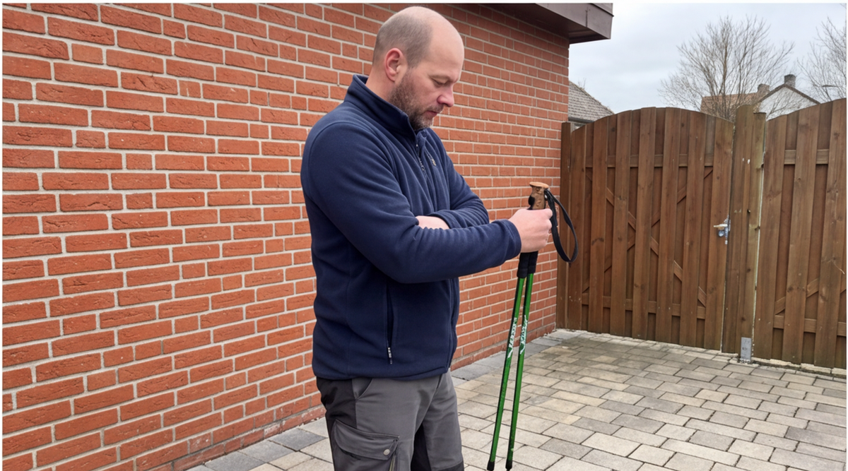 jelex nature teleskop walking stoecke im praktischen Einsatz
