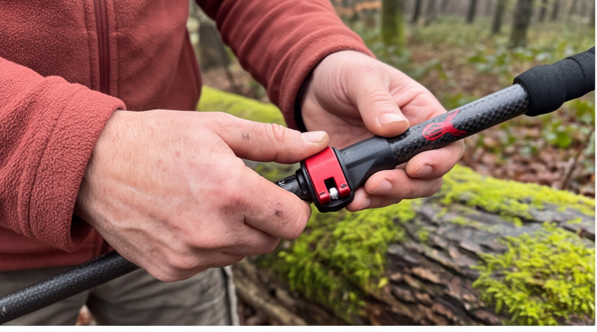 Rothwild Modell Steinbock im Test: Leichte Carbon-Trekkingstöcke für Damen und Herren
