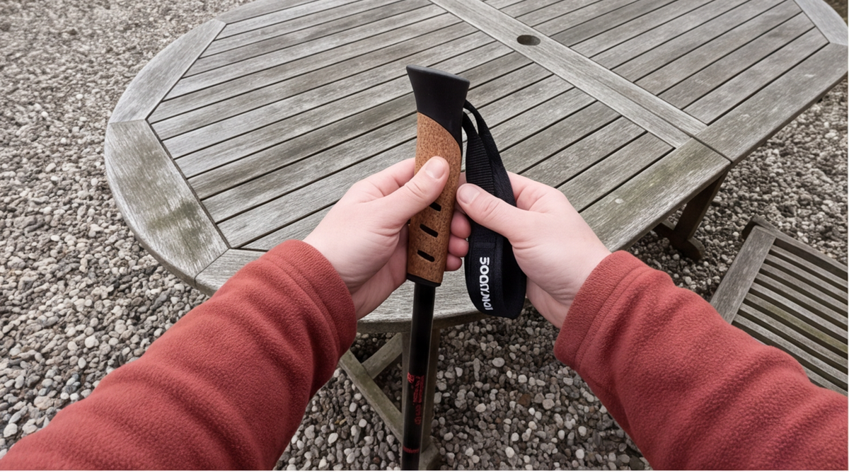 SPORTANA® Nordic Walking Stöcke im Test: Flexibel, leicht und komfortabel für jede Wanderung