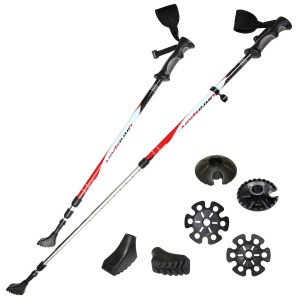 Ultrasport 3 in 1 Ganzjahres Trekking-Wander-Skistock im test